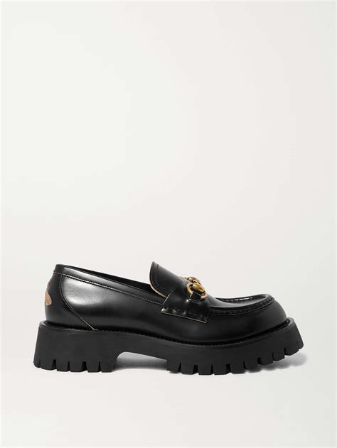 gucci horsebit platform loafers.